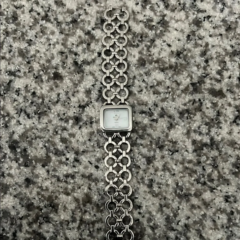 Bell & Ross “Tank”Silver Chain Link Watch - Picture 4 of 11